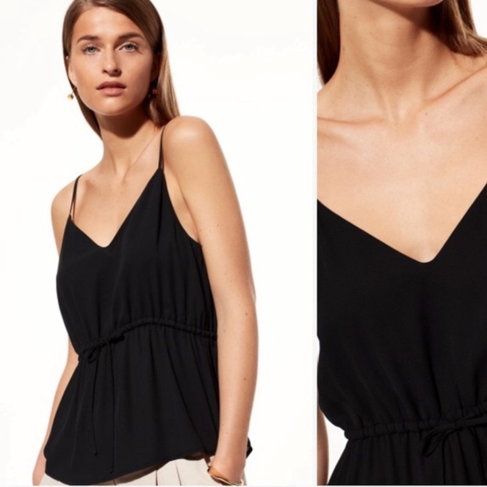 Aritzia Babaton Black Tank Top S